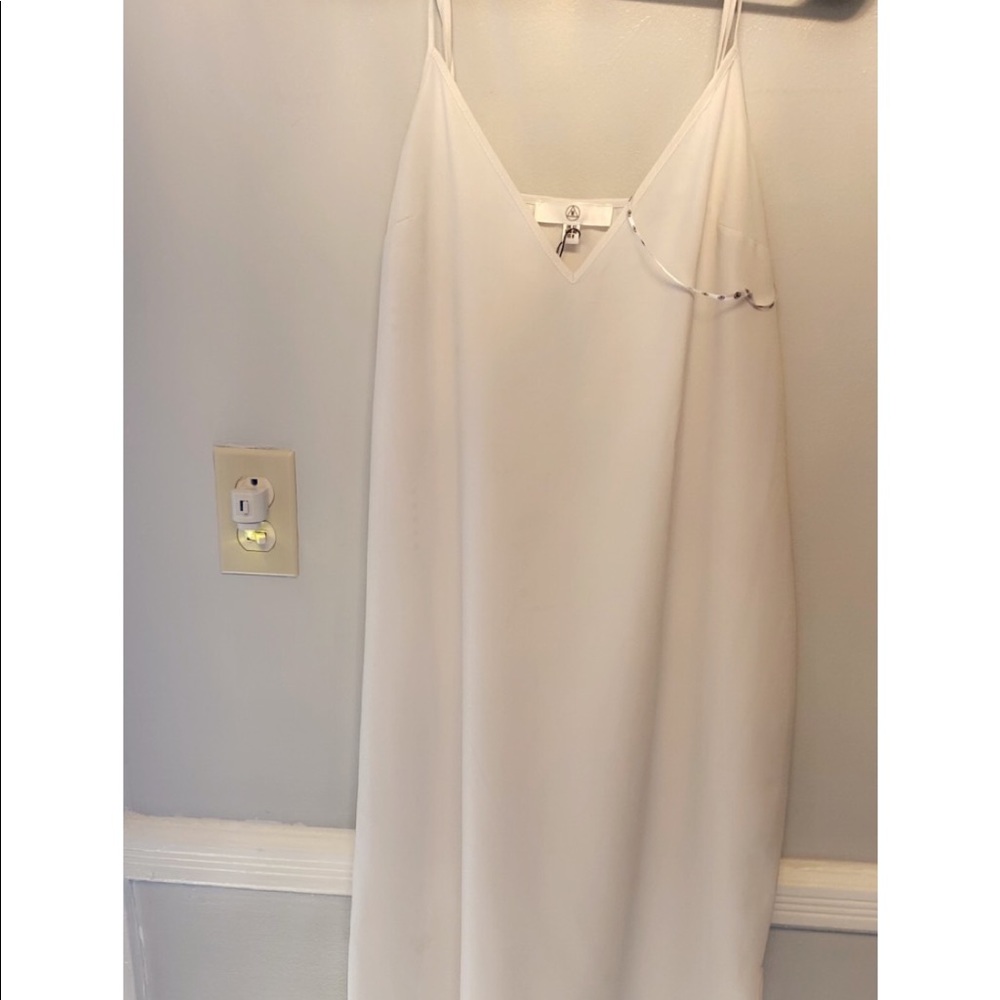 White maxi dress worn once $22.00